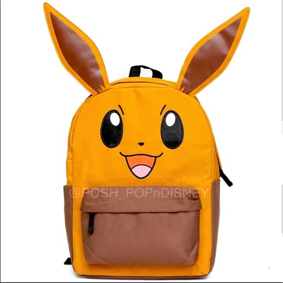 Pokemon Handbags - Pokemon Eevee cosplay Character Backpack